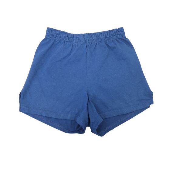 Vintage 90s/Y2K Soffe Navy Blue Cheer Shorts Made in USA Small - Picture 1 of 3